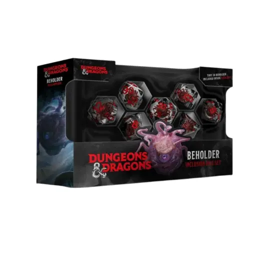 Dungeons & Dragons Dice Set Resin Beholder Set