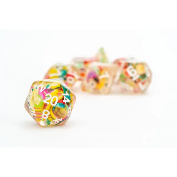 Fanroll Dice Set Fruit (7)