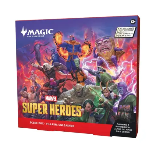 MTG Marvel Super Heroes Scene Box Villains Unleashed
