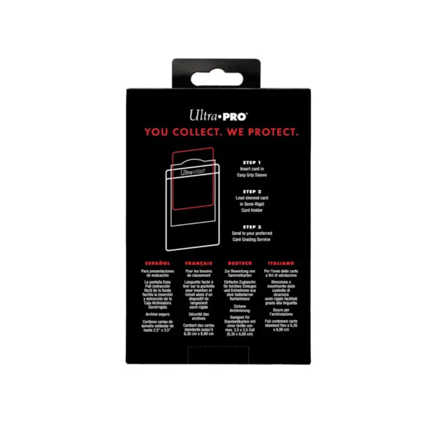 Up - Card Grading Submission Combo Pack 50Ct