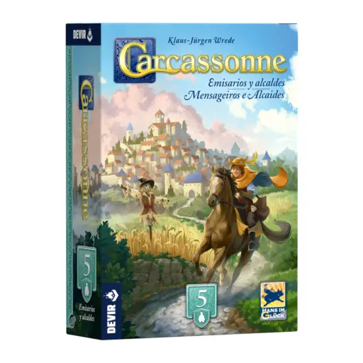 Carcassonne - Mensageiros e Alcaides