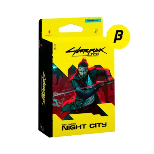 Cyberpunk TCG Welcome To Night City BETA Starter Deck - Embracing Power
