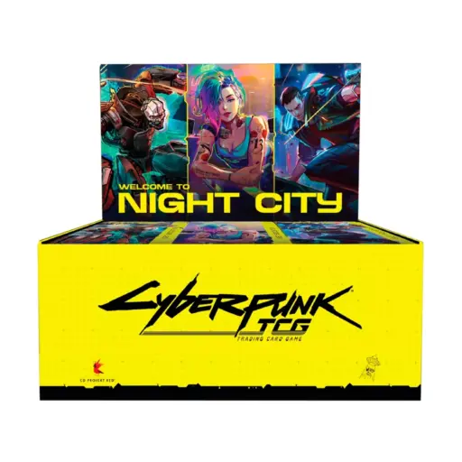 Cyberpunk TCG Welcome To Night City Booster Box Display (24 Packs)