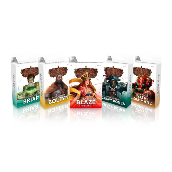 Flesh &Amp; Blood Tcg - Silver Age Chapter 3 - Blaze Deck (Wizard)
