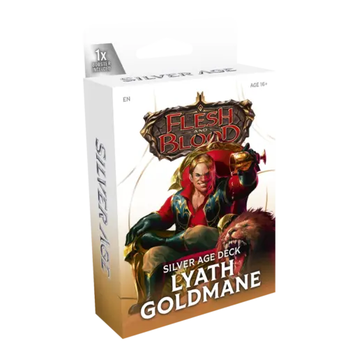 Flesh & Blood TCG - Silver Age Chapter 3 - Lyath Goldmane Deck (Reviled Guardian)