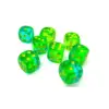 Gemini 12Mm D6 Translucent Green-Tealyellow Dice Block (36 Dice) Contents Gemini 12Mm D6 Translucent Green-Teal/Yellow Dice Block (36 Dice)