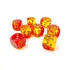 Gemini 12Mm D6 Translucent Red-Yellowgold Dice Block (36 Dice) Contents Gemini 12Mm D6 Translucent Red-Yellow/Gold Dice Block (36 Dice)