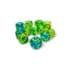 Gemini 16Mm D6 Translucent Green-Tealyellow Dice Block (12 Dice) Contents Gemini 16Mm D6 Translucent Green-Teal/Yellow Dice Block (12 Dice)