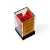 Gemini Polyhedral Translucent Red-Yellowgold 7-Die Set Box Gemini Polyhedral Translucent Red-Yellow/Gold 7-Die Set