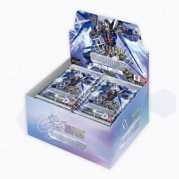 Gundam Card Game Freedom Ascension Booster Display Gd-05 (24 Packs) - En