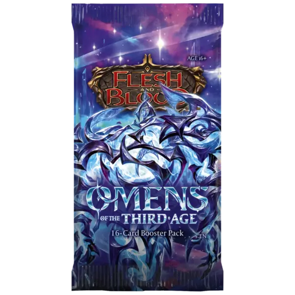 Flesh &Amp; Blood Tcg - Omens Of The Third Age Booster Pack - En