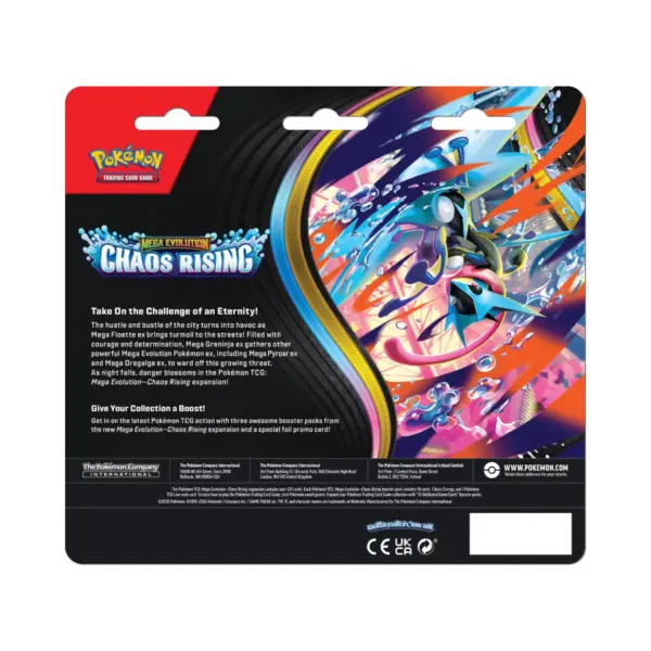 Pokémon Chaos Rising 3-Pack Blister - Charmeleon