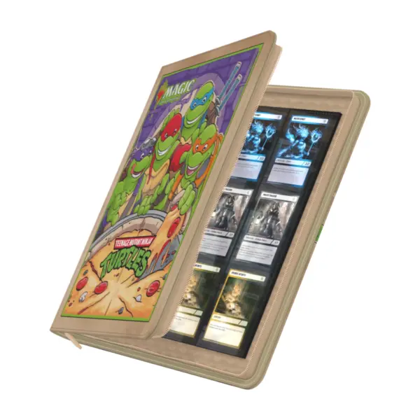 Ultimate Guard Zipfolio 480 Xenoskin Magic: The Gathering | Teenage Mutant Ninja Turtles - Pizza Box