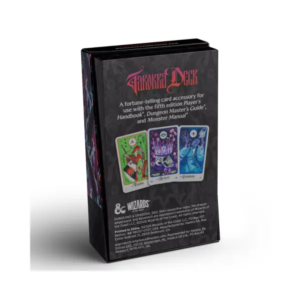 D&Amp;D Ravenloft: Horrors Within Tarokka Deck - En