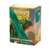 Dragon Shield Sleeves - Standard Size - Matte Dual - Power &Amp; Copper (100 Sleeves)