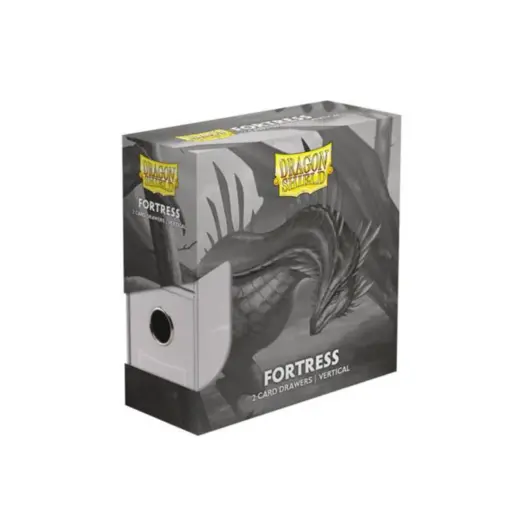 Dragon Shield Storage - Card Drawers Fortress - Vertical - 2 - White