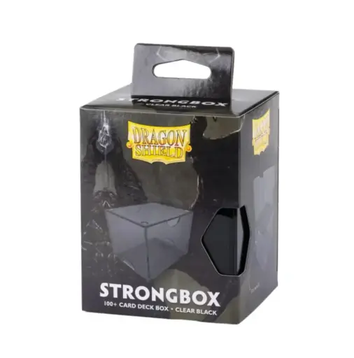 Dragon Shield Strongbox Box - Clear Black