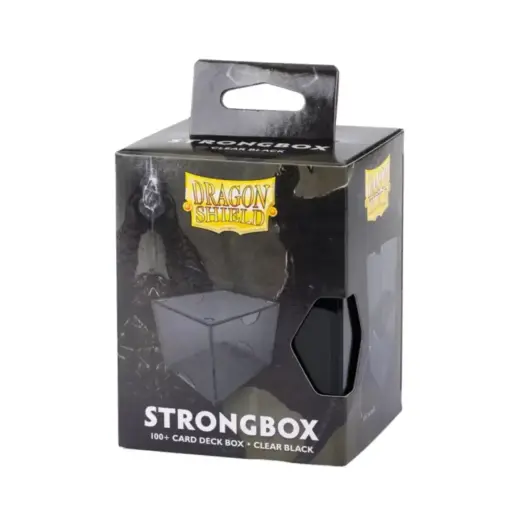 Dragon Shield Strongbox Box - Clear Black