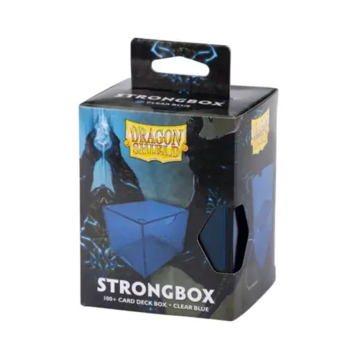Dragon Shield Strongbox Box - Clear Blue