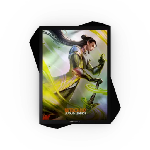 Riftbound League of Legends TCG - Unleashed Art Sleeves Master Yi, Wuju Master
