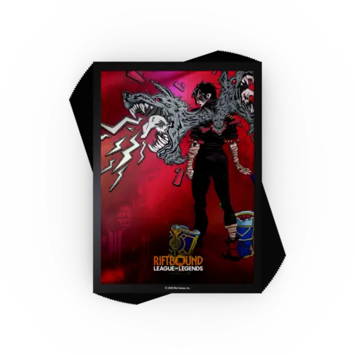 Riftbound League of Legends TCG - Unleashed Art Sleeves Vi, Piltover Enforcer