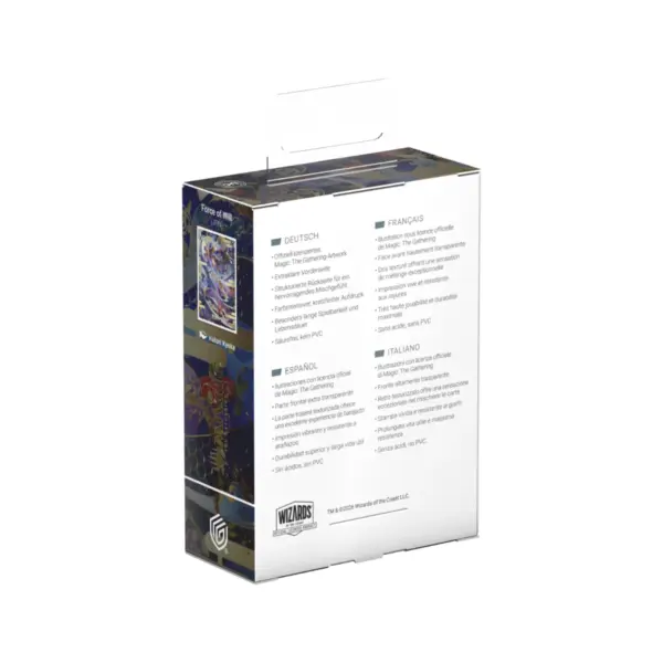 Ultimate Guard Art Sleeves Magic The Gathering Secrets Of Strixhaven - Force Of Will (Jpn) Back Ultimate Guard Art Sleeves Magic: The Gathering &Quot;Secrets Of Strixhaven&Quot; - Force Of Will (Jpn)
