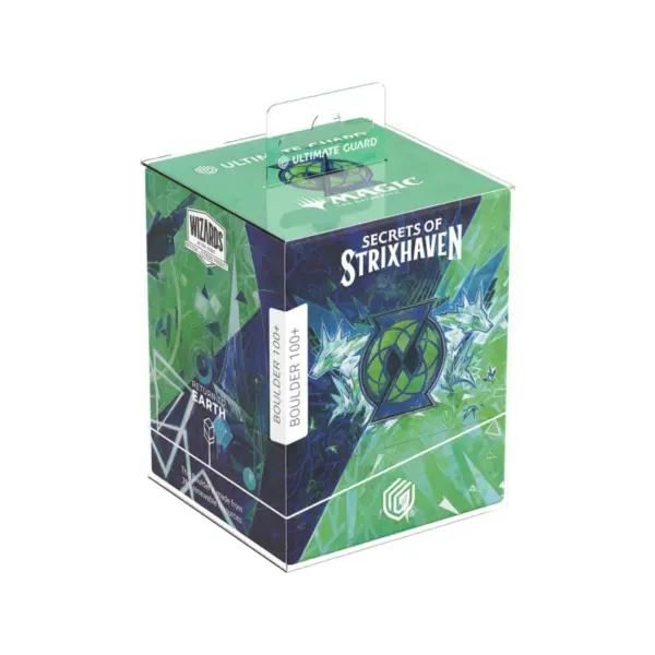 Ultimate Guard Rte Boulder 100+ Magic The Gathering Secrets Of Strixhaven - Quandrix Box Ultimate Guard Rte Boulder 100+ Magic: The Gathering &Quot;Secrets Of Strixhaven&Quot; - Quandrix