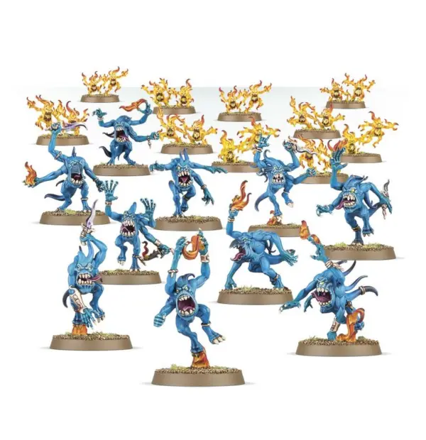 Warhammer Aos - Blue Horrors Squad Warhammer Aos - Blue Horrors