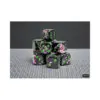 Chessex Brush Paintball/green 16mm d6 Dice Block (12 dice)