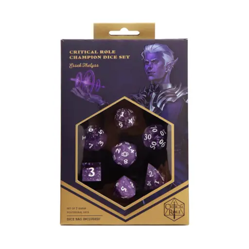 Critical Role Champion Dice Set Essek Thelyss