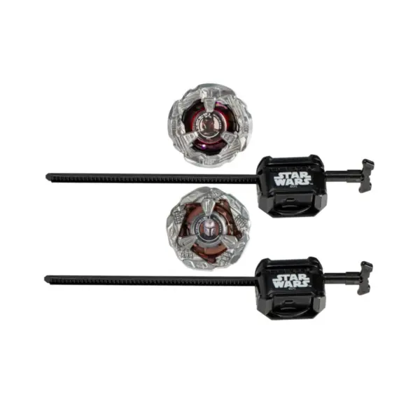 Beyblade X And Star Wars Collab The Mandalorian 3-60F Vs. Moff Gideon 3-80N