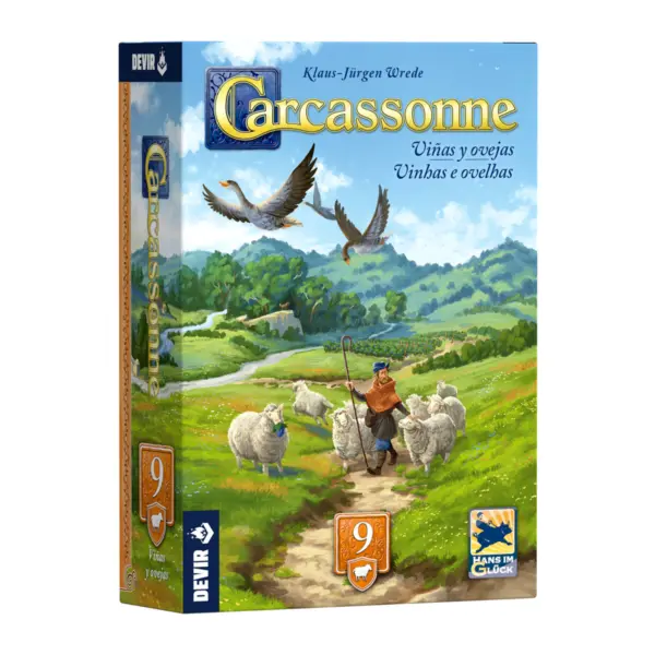 Carcassonne: Vinhas E Ovelhas