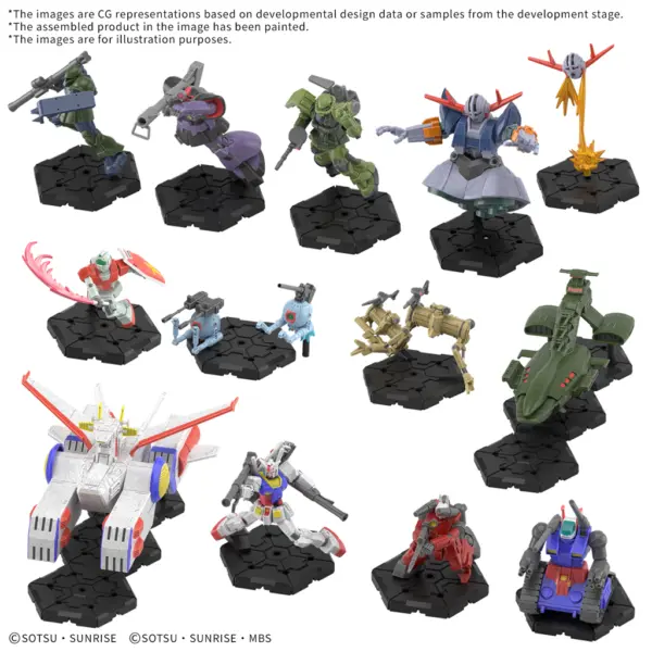 Gundam Assemble Deluxe Set 01 (Dx01) - En