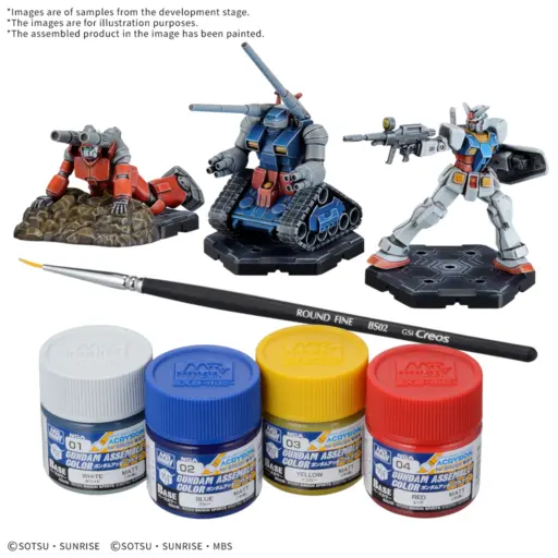 Gundam Assemble Paint Pack 01 (Pa01) - En