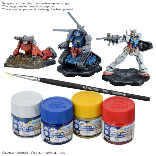 Gundam Assemble Paint Pack 01 (Pa01) - En