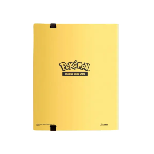Up - Pikachu 9-Pocket Pro-Binder For Pokemon Back Up - Pikachu 9-Pocket Pro-Binder For Pokemon