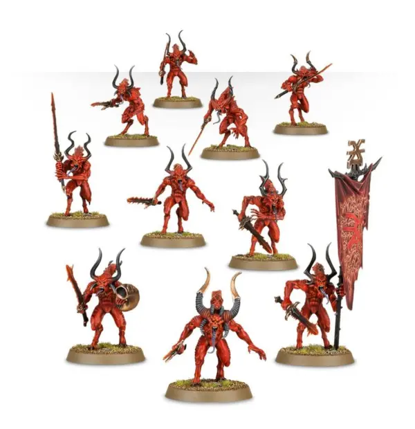 Warhammer Aos - Bloodletters Unit Warhammer Aos - Bloodletters