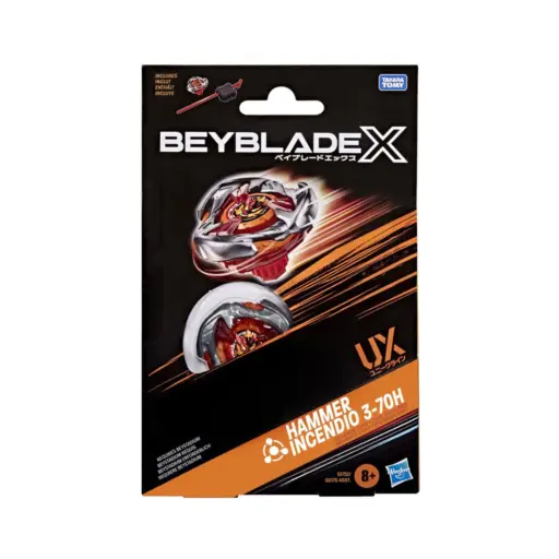 Beyblade X Hammer Incendio 3-70H Ux Starter Pack Set