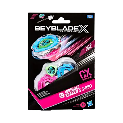 Beyblade X Wriggle Kraken S 3-85O Cx Starter Pack Set