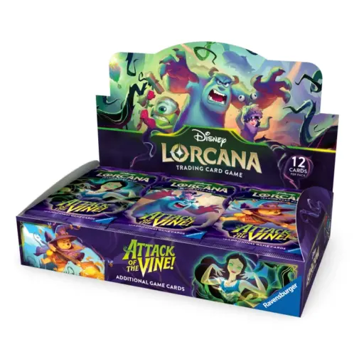 Disney Lorcana Attack Of The Vine! Booster Display (24 Packs) - En