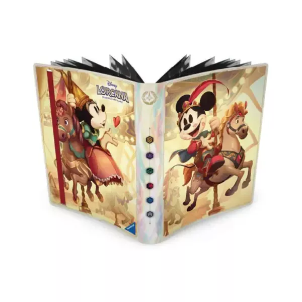 Disney Lorcana Mickey &Amp; Minnie 9-Pocket Portfolio