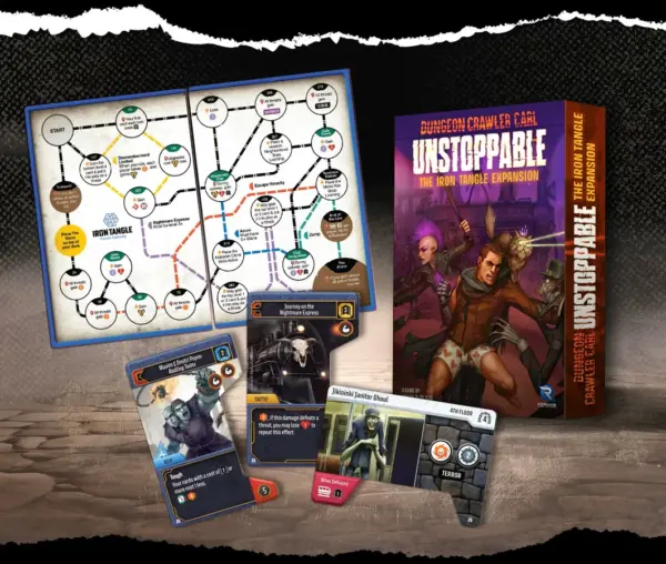 Dungeon Crawler Carl Unstoppable Iron Tangle Expansion - En