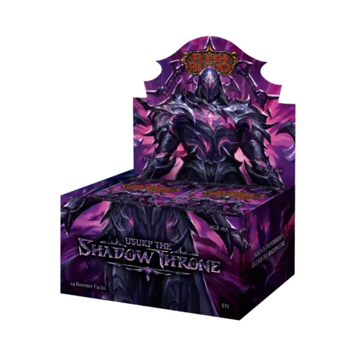 Flesh &Amp; Blood Tcg - Usurp The Shadow Throne Booster Display (24 Packs) - En