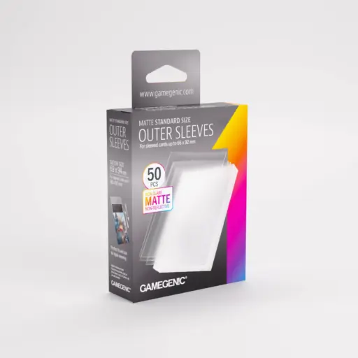 Gamegenic - Outer Sleeves Matte Standard Size (50 Sleeves)