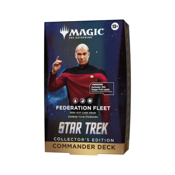 Mtg Star Trek Commander Deck Collector'S Edition - Federation Fleet - En Mtg Star Trek Commander Deck Collector'S Edition - Federation Fleet - En