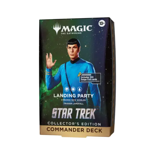 Mtg Star Trek Commander Deck Collector'S Edition - Landing Party - En