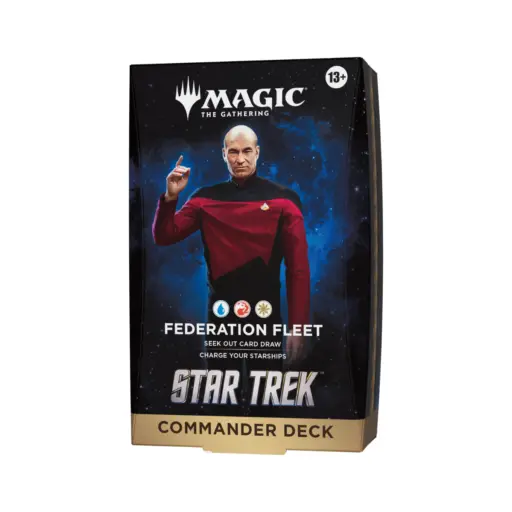 Mtg Star Trek Commander Deck - Federation Fleet - En
