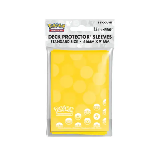 Up - Energy - Lightning Type 65Ct Deck Protector Sleeves For Pokémon