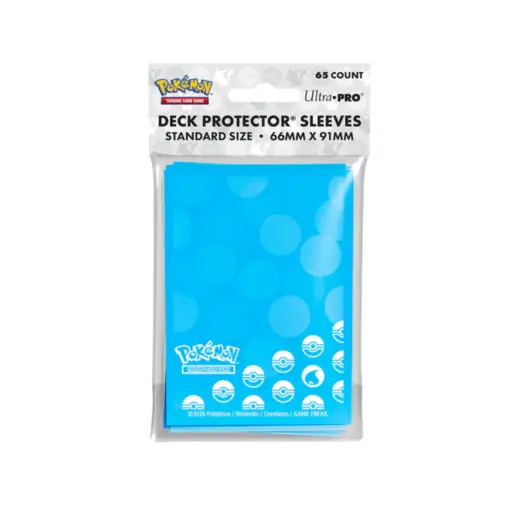 UP - Energy - Water Type 65ct Deck Protector Sleeves for Pokémon