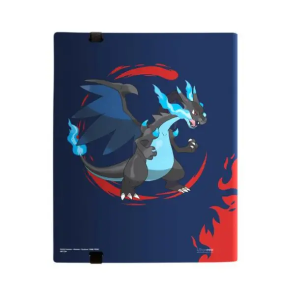 Up - Mega Charizard X And Mega Charizard Y 9-Pocket Pro-Binder For The Pokémon Trading Card Game Back Up - Mega Charizard X And Mega Charizard Y 9-Pocket Pro-Binder For The Pokémon Trading Card Game